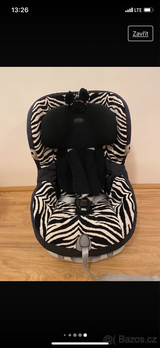 Dětská autosedačka Römer Trifix 9-18 kg zebra
