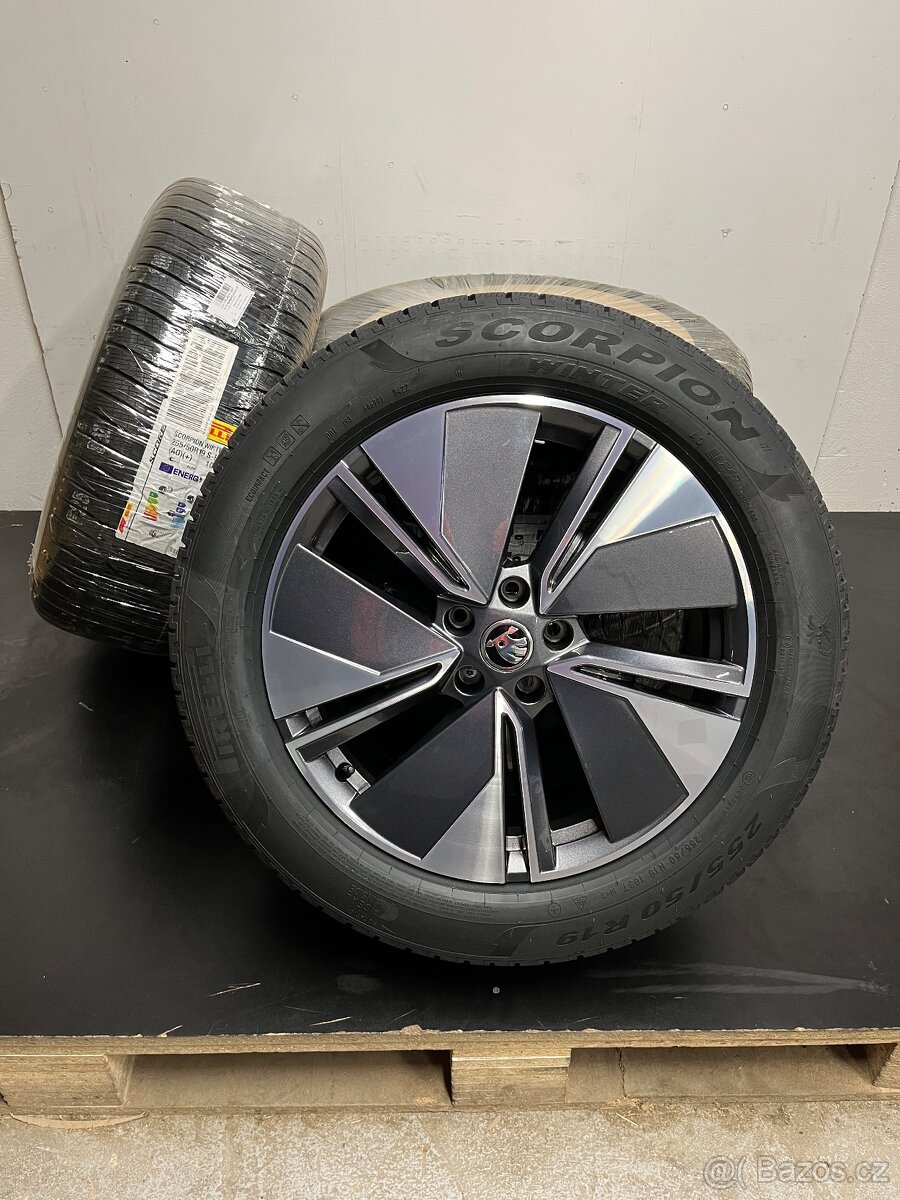 Kodiaq / Enyaq R19 Nová orig.zimní sada