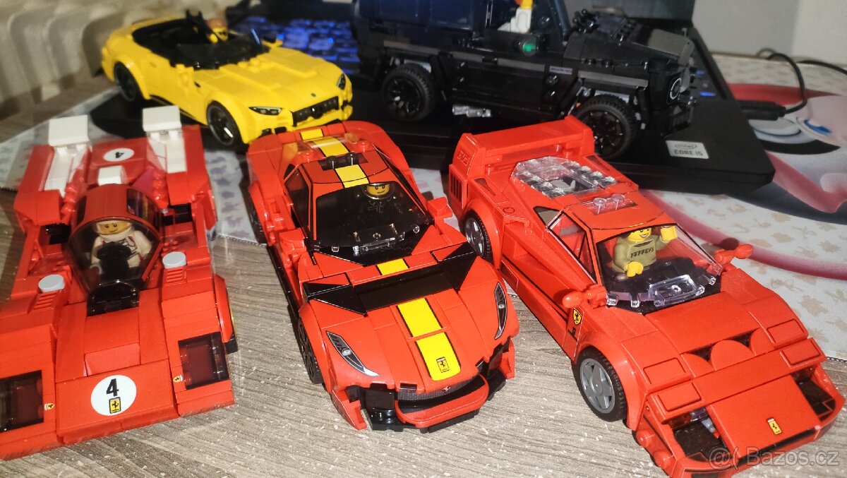 Sbírka Lego Speed Champions různé modely