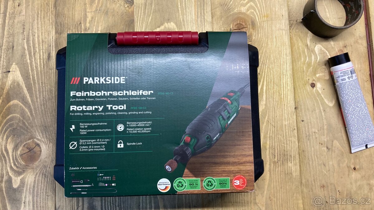 Parkside Jemná vrtací bruska PFBS 160 C3