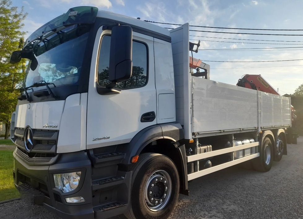 Mercedes-Benz ANTOS-6x2-Valník+HR-PALFINGER PK 22002 EH E