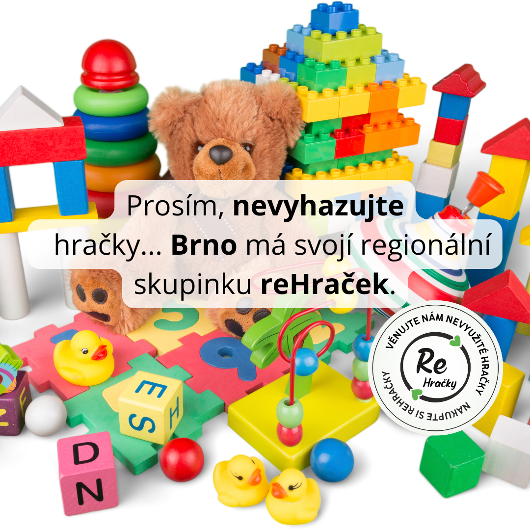 Víte, že v Brně máte regionální skupinku reHraček?