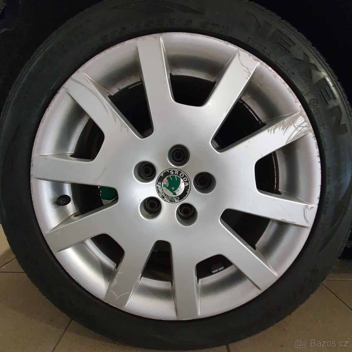 Fabia RS kola Spider R16 + Pneu Nexen N6000 3,5-4mm