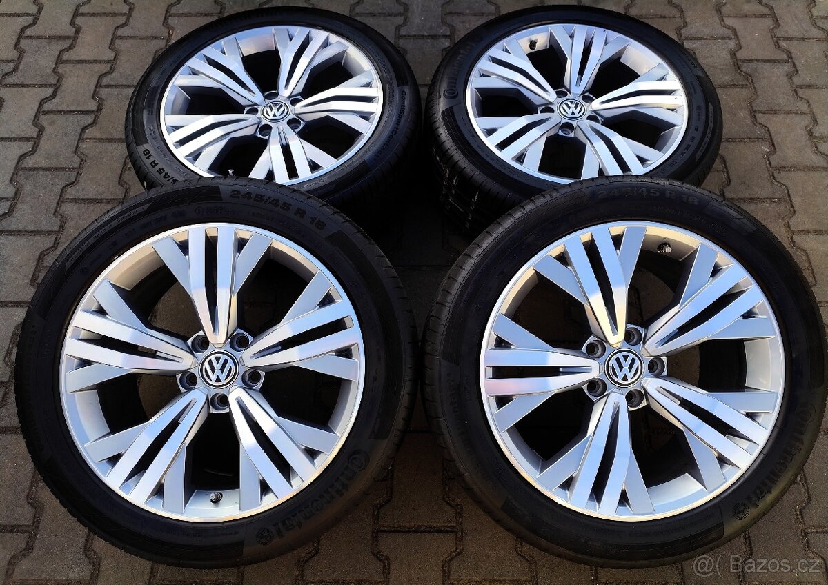 Alu kola originál Volkswagen Passat B8 Alltrack 5x112 R18