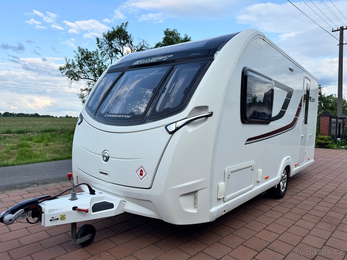 Swift Conqueror 480 TOP výbava, ALDE+Muver+Solar