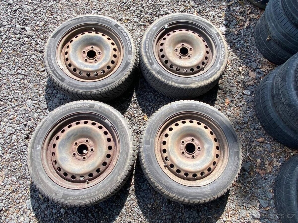 136. sada zimní kola 205/55 r16 5x108 Ford