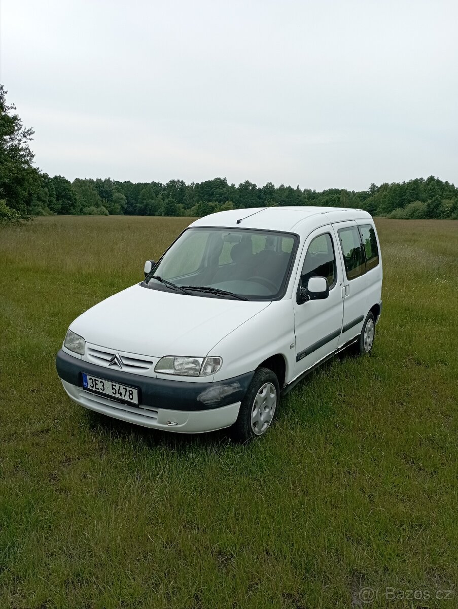 Citroen Berlingo 1.4I 55kW - Pojizdne s platnou TK i ME