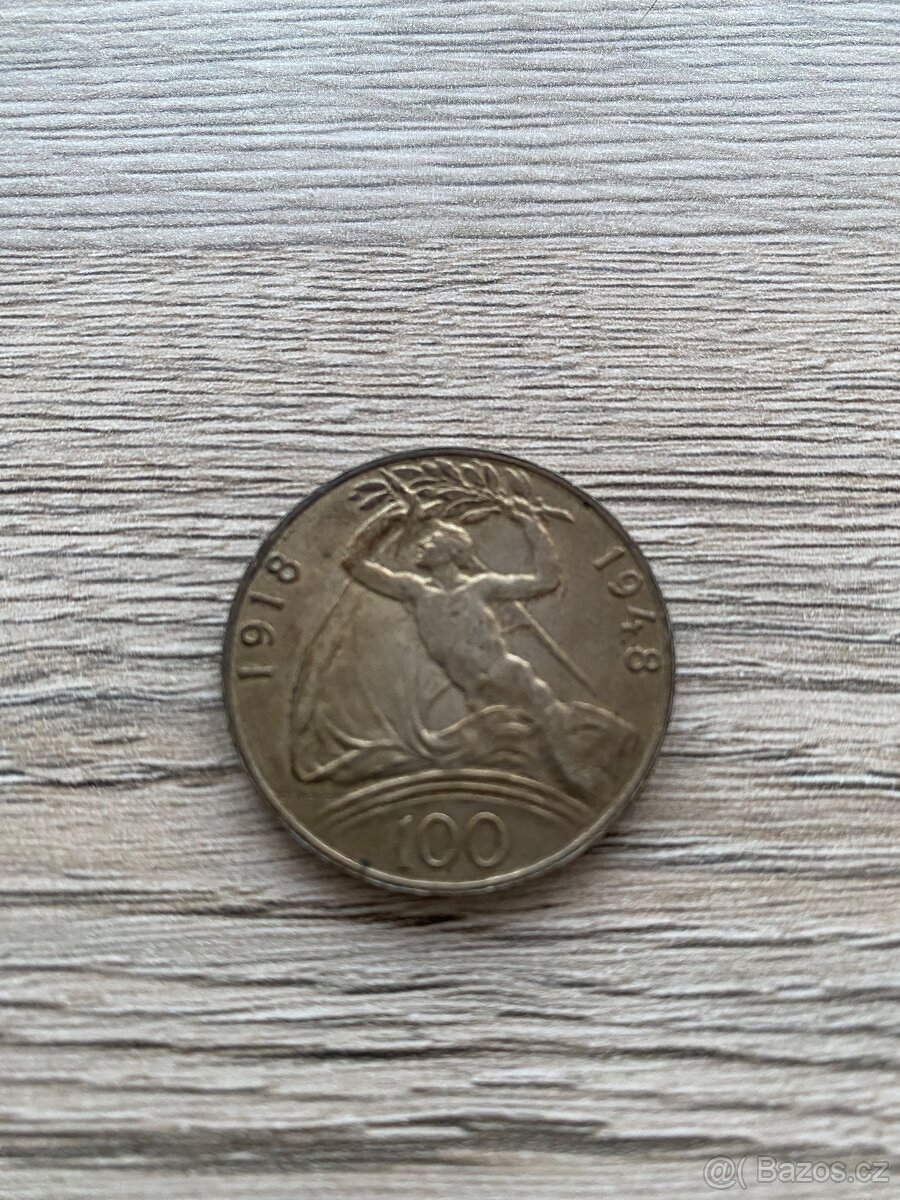 Střibrná mince 100Kč