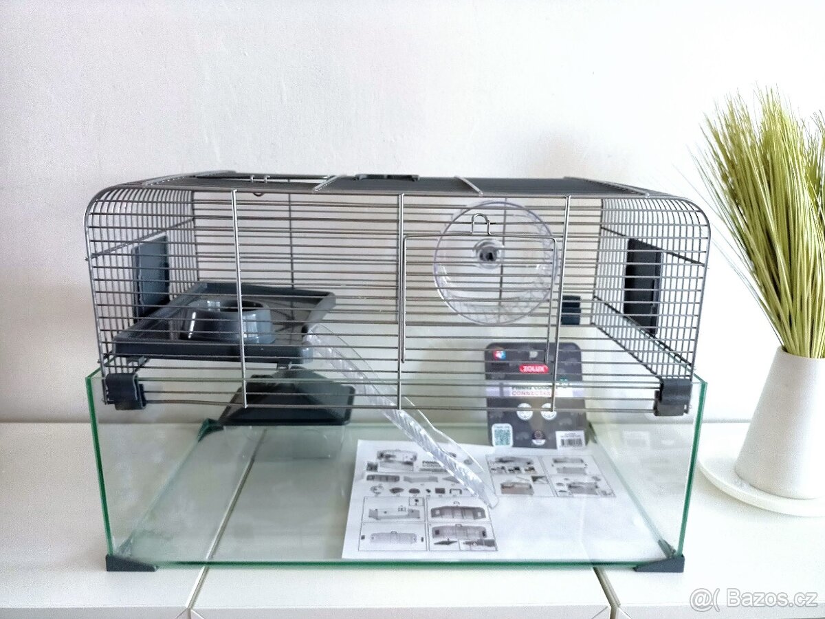 Klec pro hlodavce Zolux Panas Colour 50 šedá