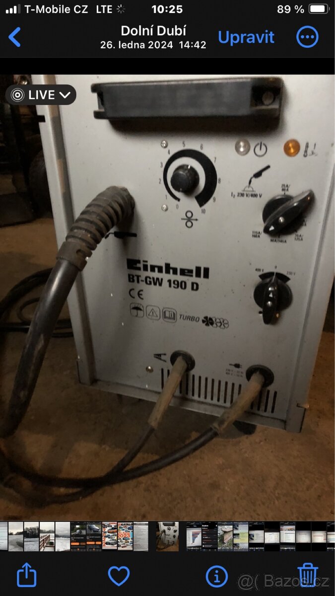 Einhell svar. Co2