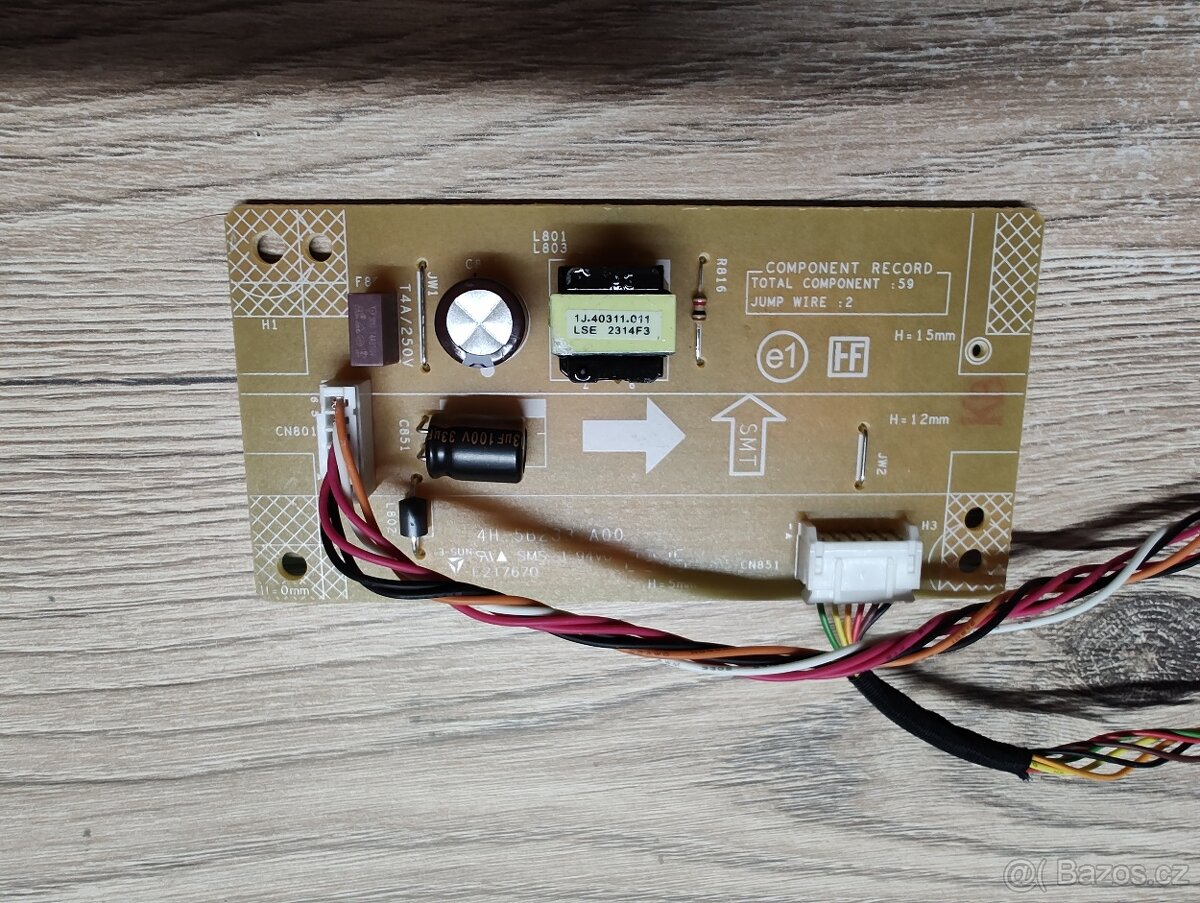 Prodám díly z monitoru Dell S2722QC
