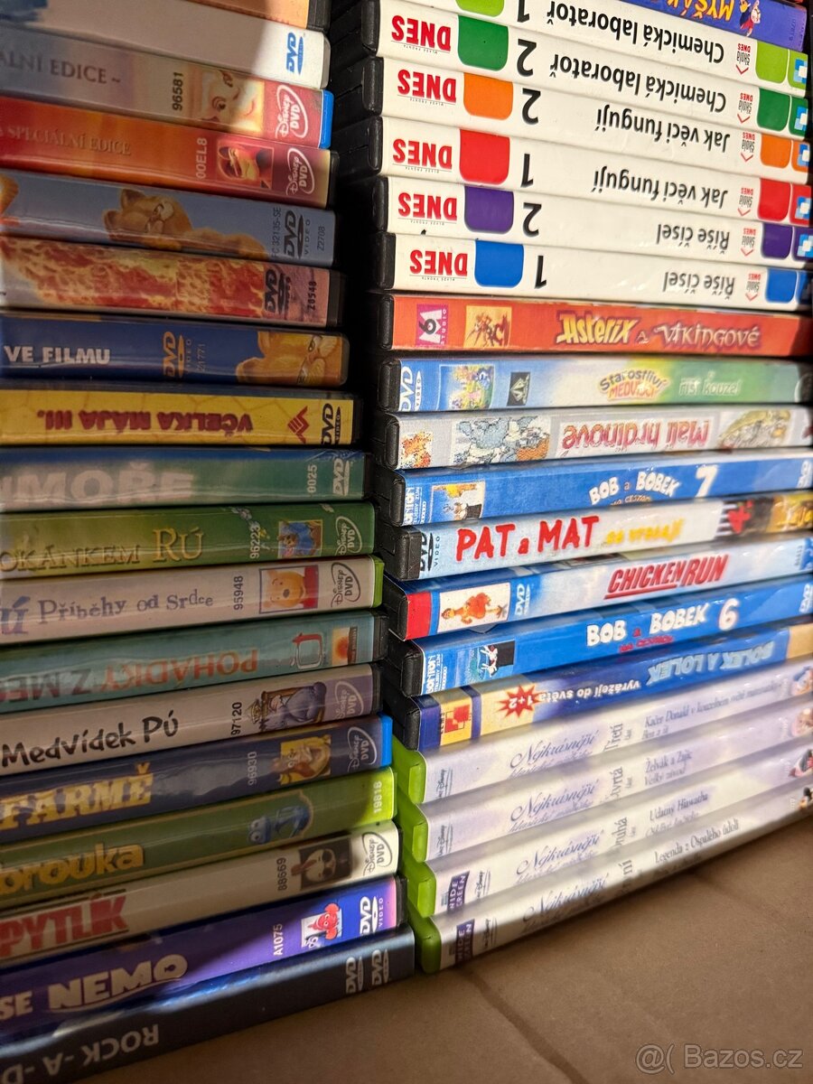 Dětské DVD, pohádky