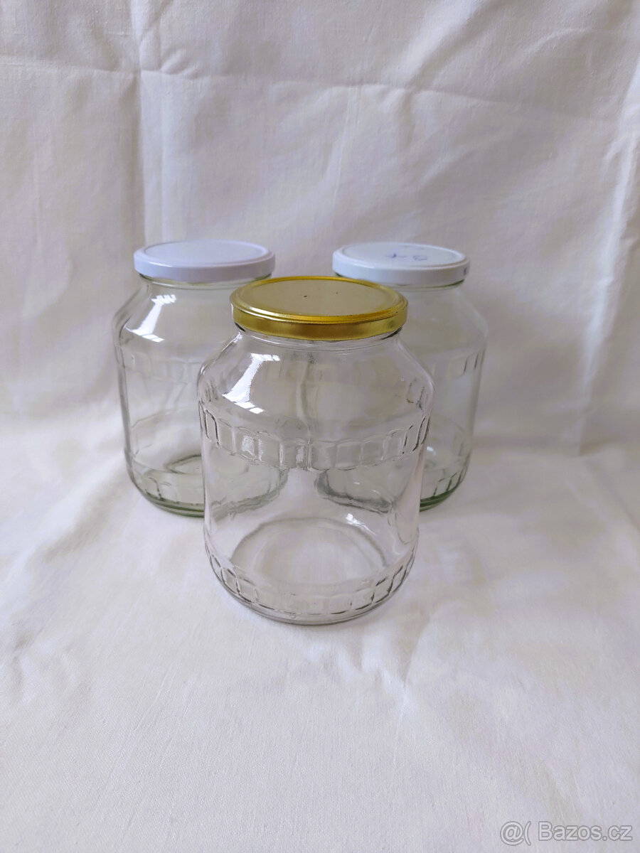 3x Zavařovací sklenice po 1700ml