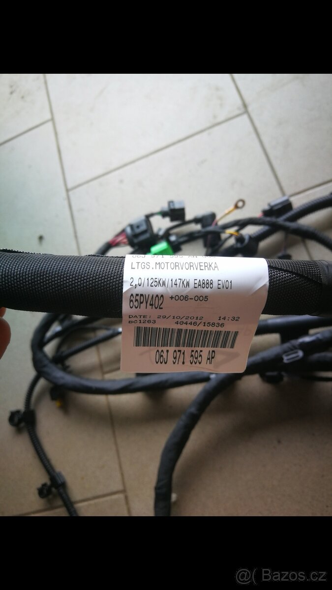 motorový svazek VAG 2.0 125/147KW , 06J971595AP