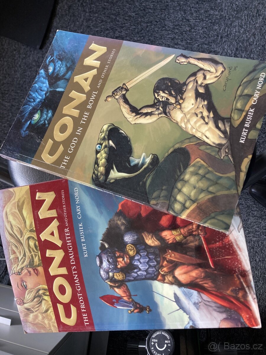 anglický comics Conan