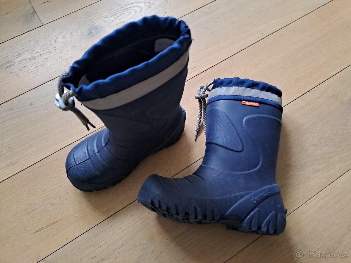 zateplené dětské holínky Demar vel. 26/27