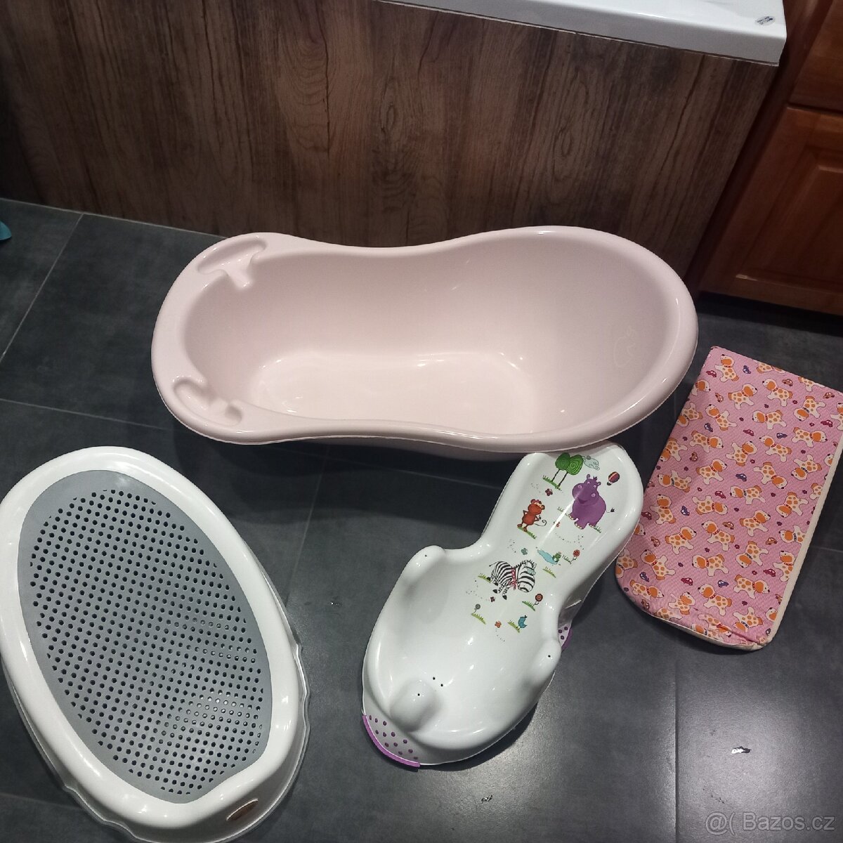 Set vybava koupani miminka vanicka lehatka