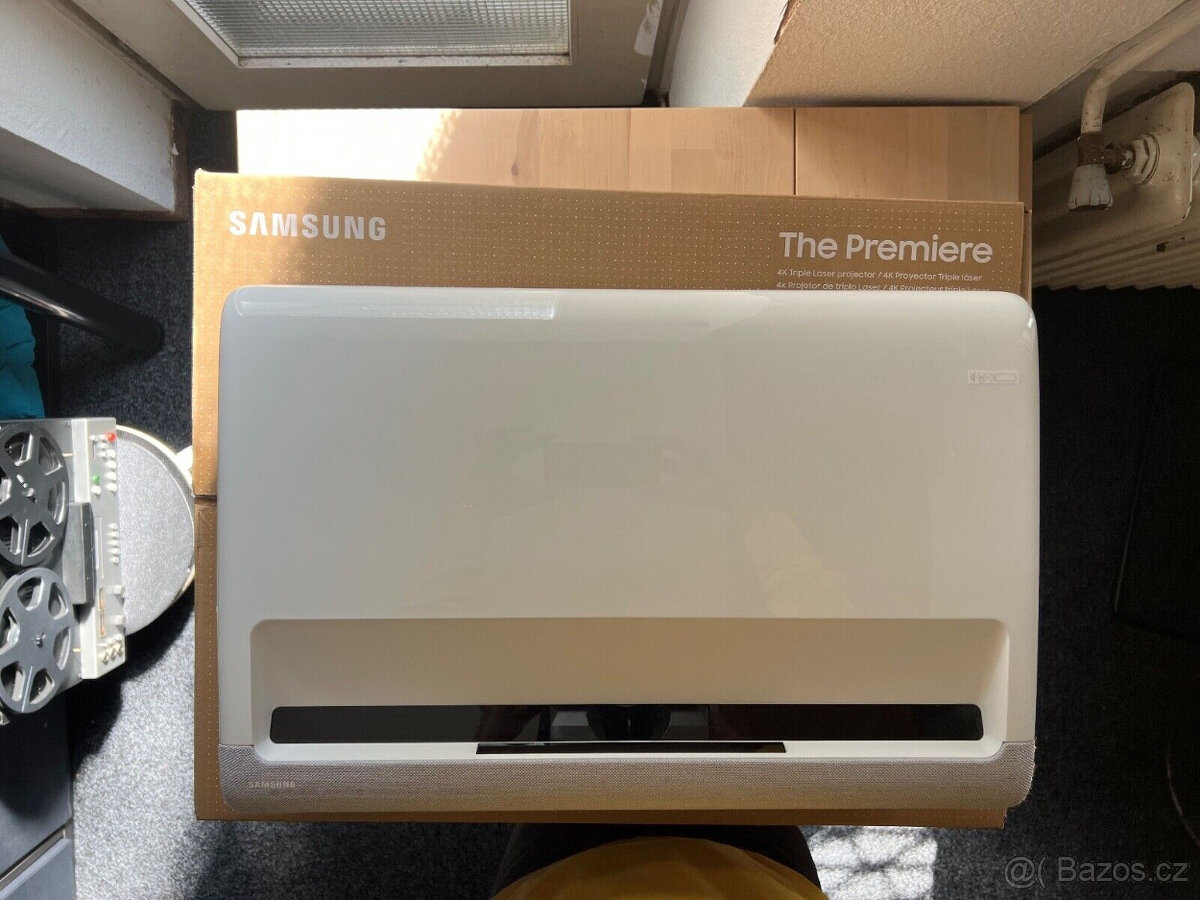 Samsung, premiérový 4K laserový projektor LSP9T, v perfektní