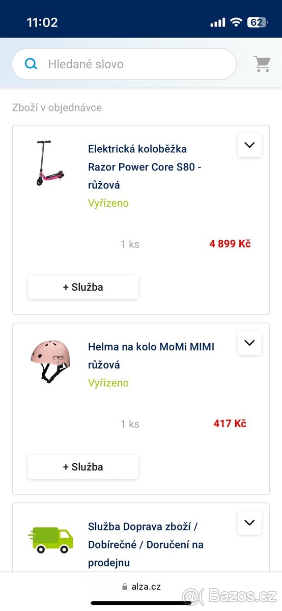 Elektrická koloběžka dětská