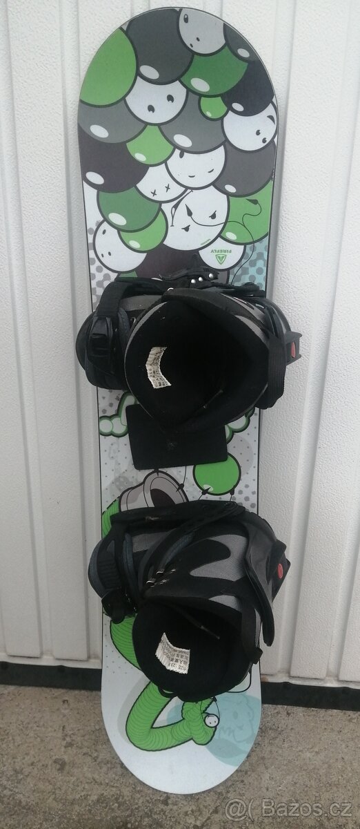 snowboard 108 + boty 23