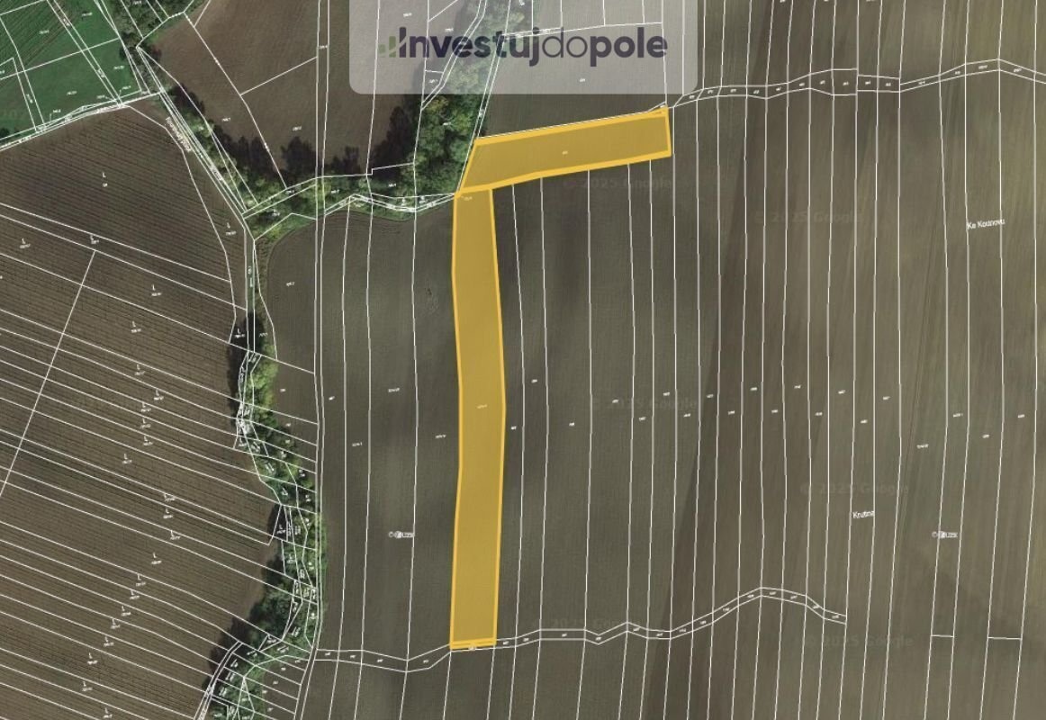Prodej podílu 1/12 pole 8 758 m², Mutějovice