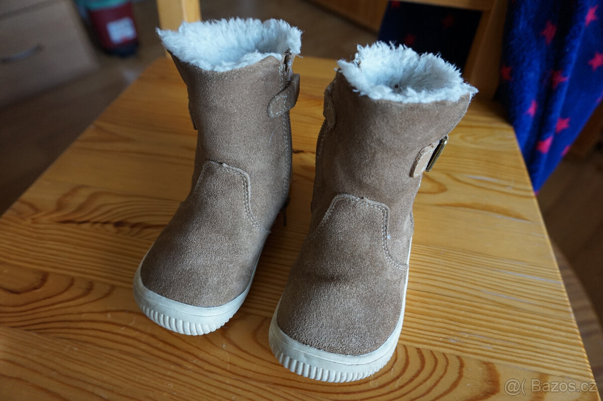 zimní barefoot polokozačky zn. Protetika Rachel - vel. 22