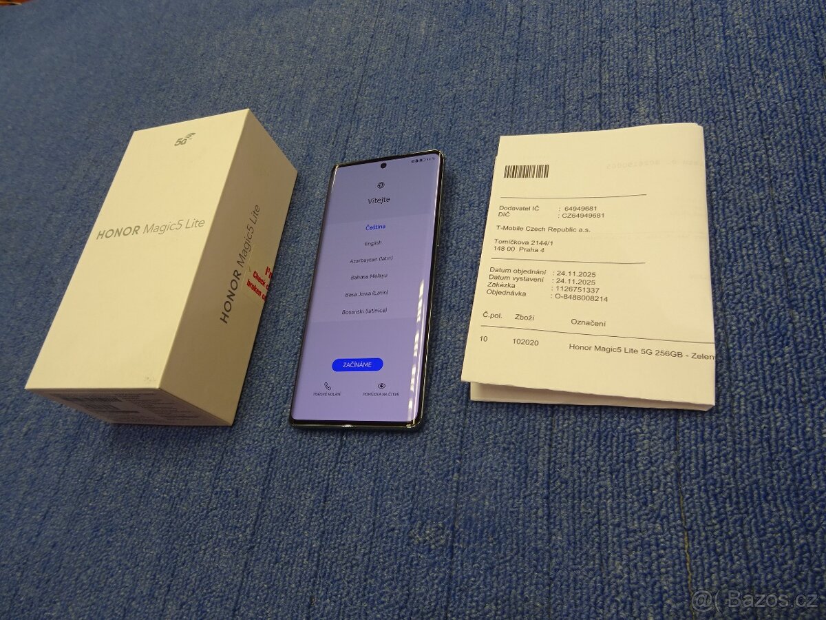 HONOR Magic5 Lite 5G 13GB/256GB 64Mpx ZÁRUKA