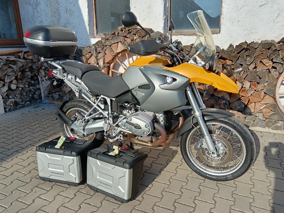 BMW R1200GS drátěná kola