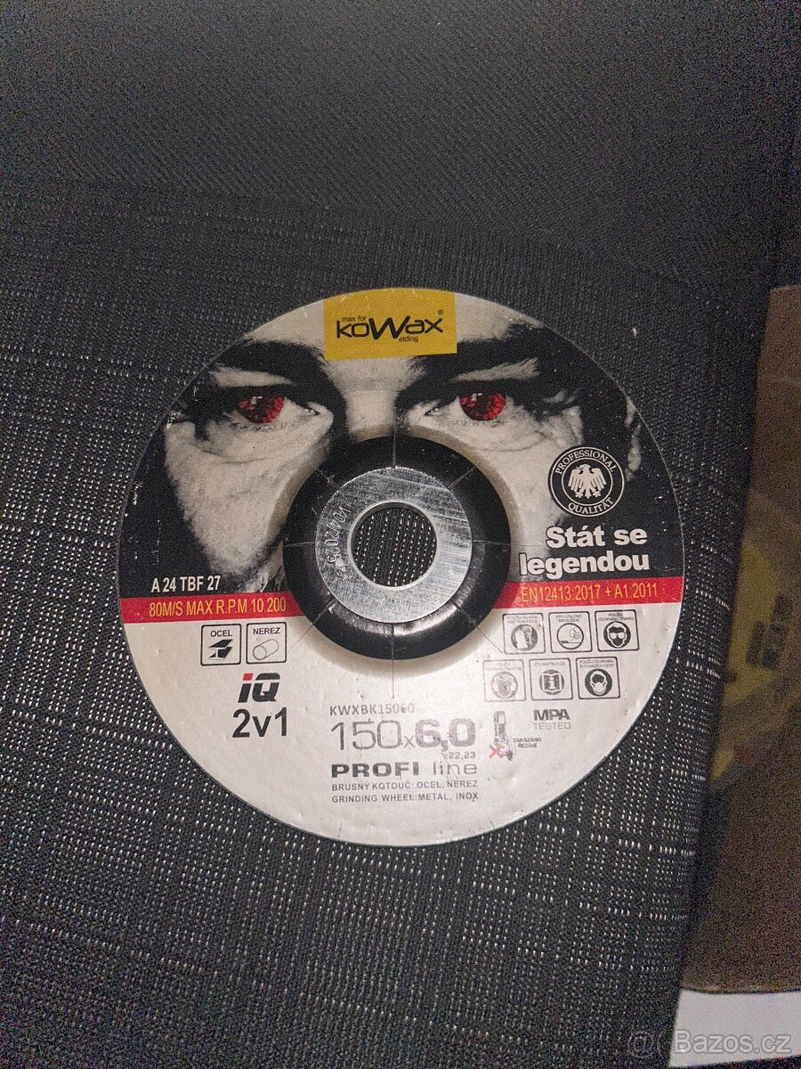 Brusný kotouč kowax 150x6.0 mm