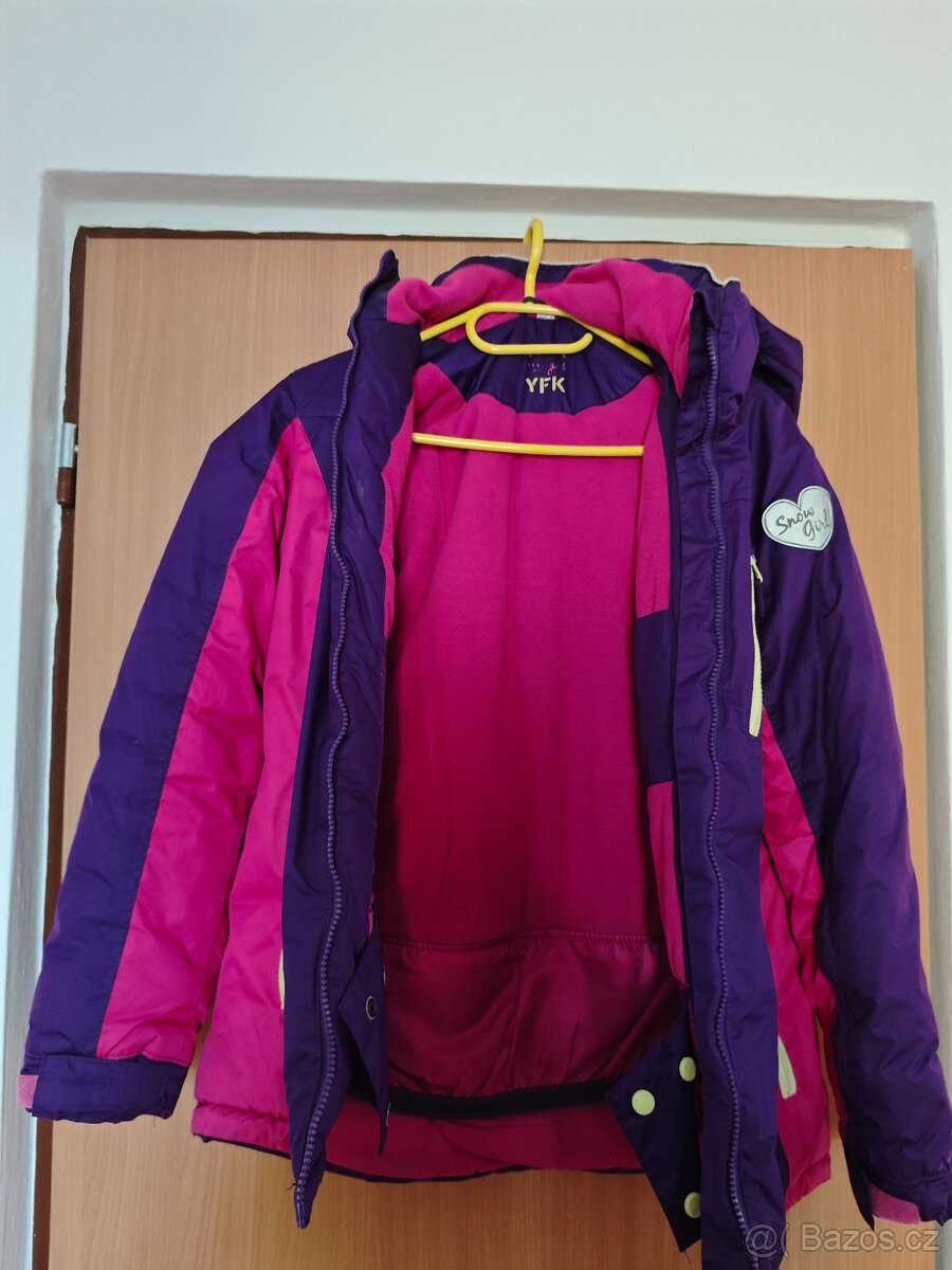 Zimní dívčí kombinéza