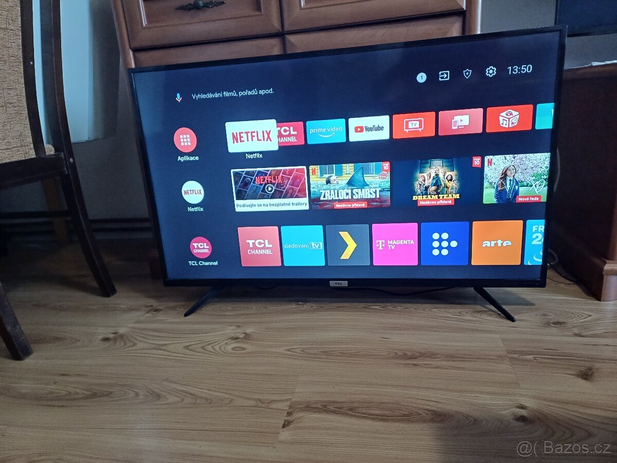 Android 4K Smart TV TCL 43P615-108cm