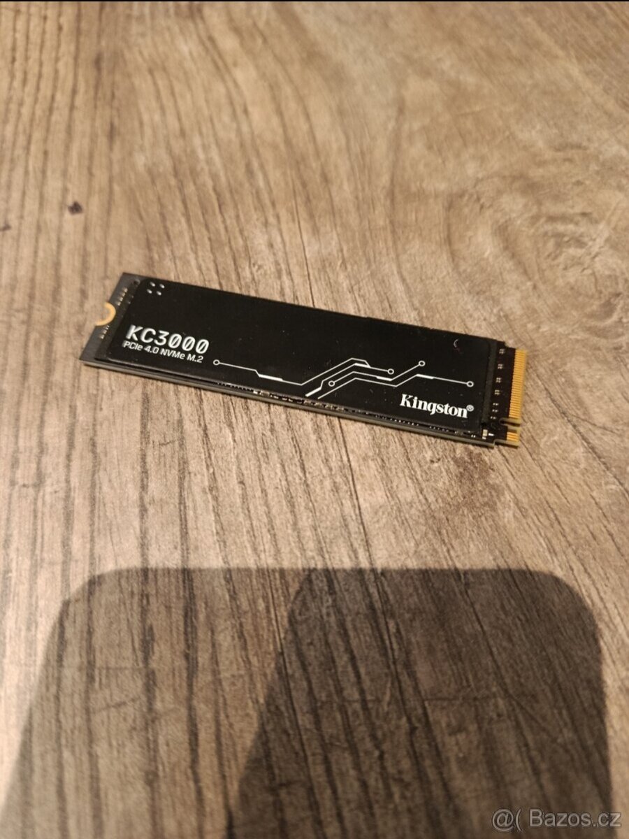 Prodám SSD disk Kingston KC3000 2TB (M.2 NVMe)