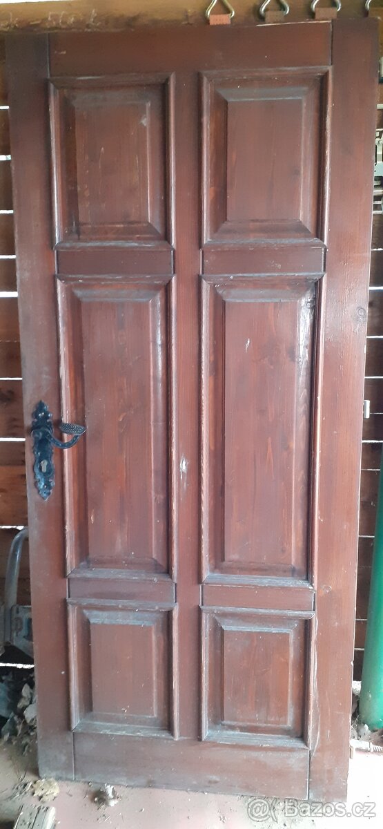 Dřevěné Dveře 90cm