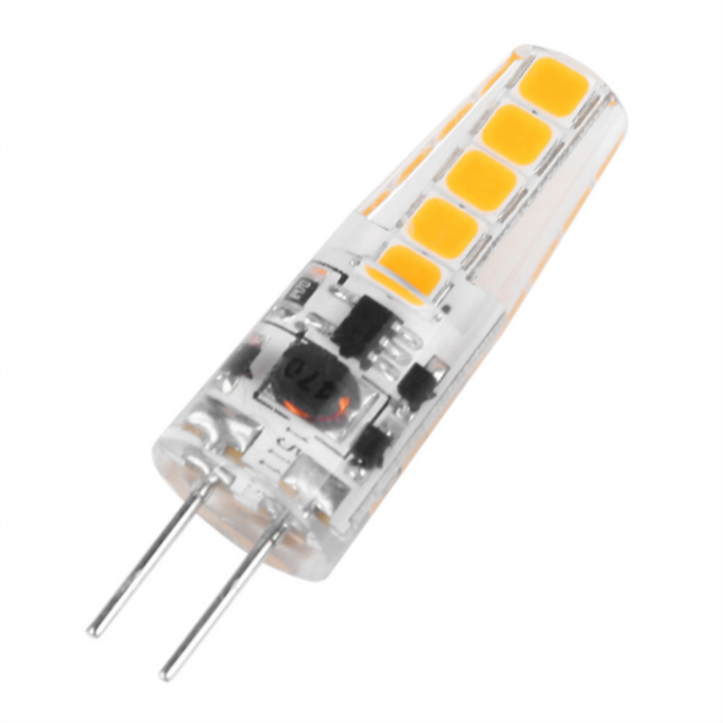 LED žárovek 230V 2W s paticí G4, teplé světlo