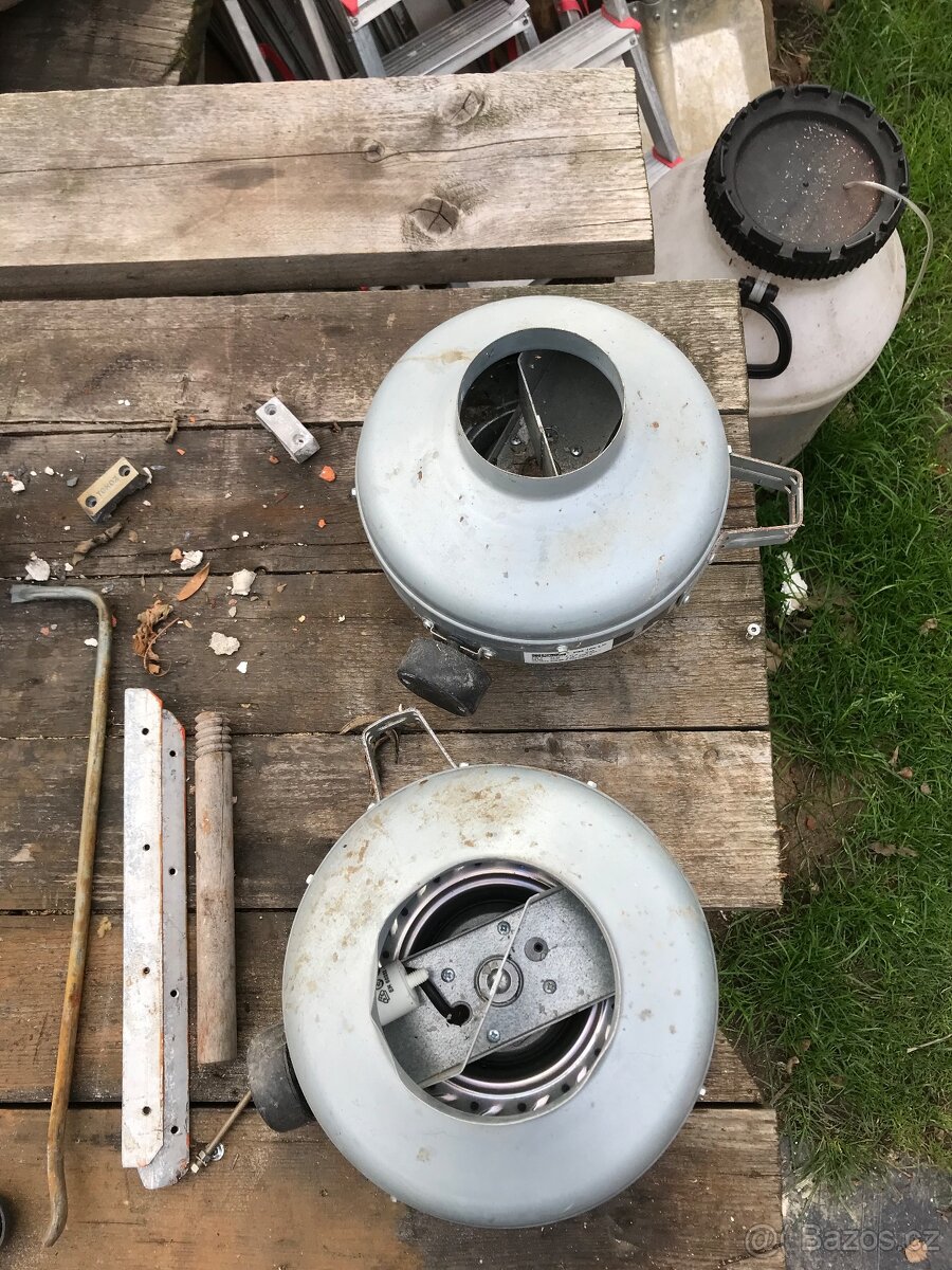 Ventilátor odtahový 100 a 125