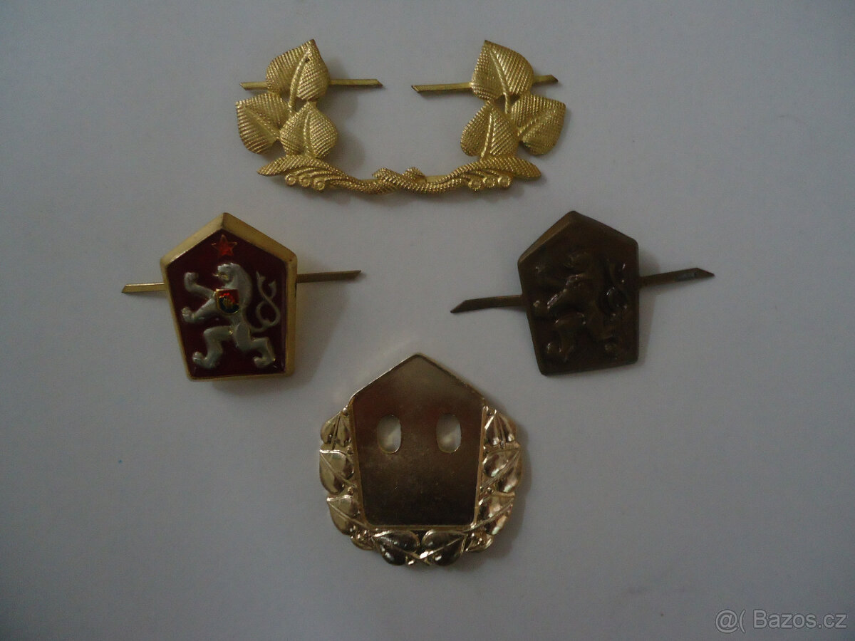 Čepicové odznaky před 1989
