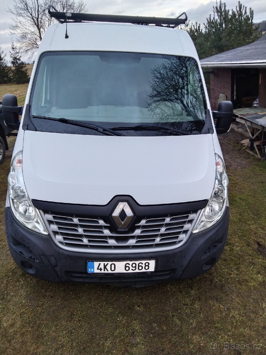 Renault Master 2,3dci, 92 kW,L2H2, 195520km,ČR 9/2016
