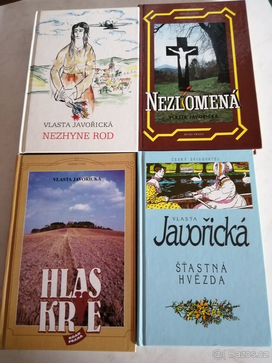 Romány Vlasty Javořické 4 x
