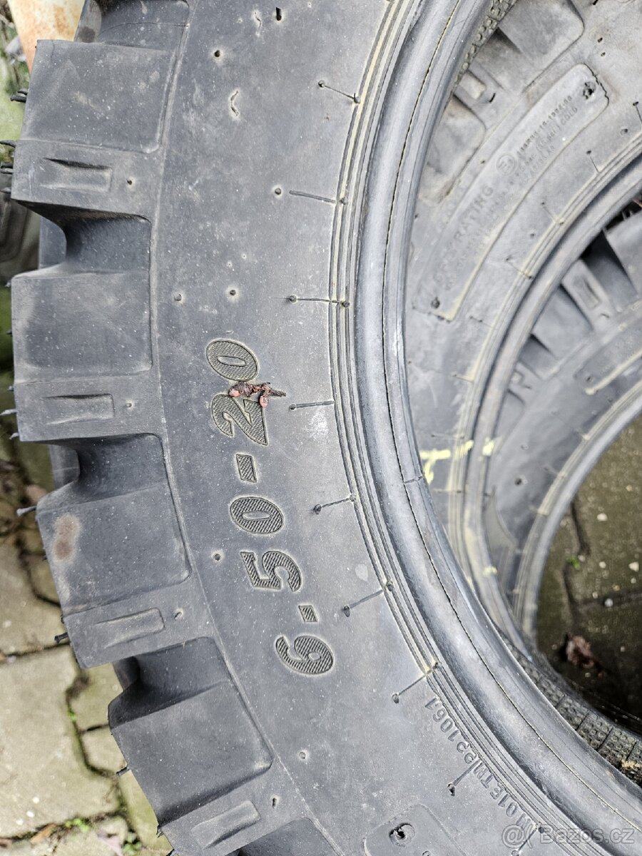 Nové traktorové pneu 6.50-20