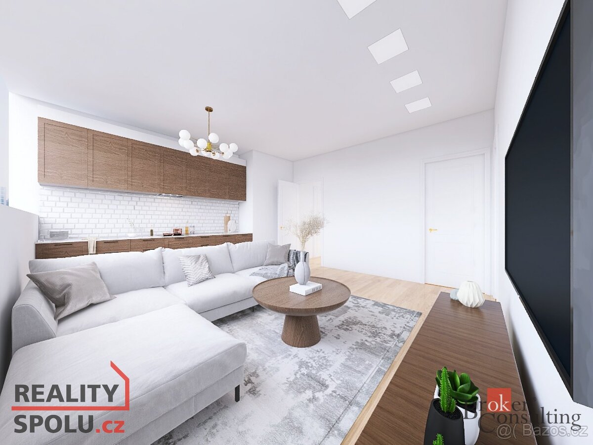 Prodej, byty/2+kk, 47.7 m2, Heydukova 1220/16, Libeň, 18000