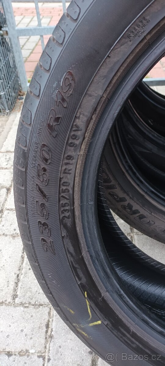 235/50 R19 4x Pirelli scorpion verde Letní 8mm