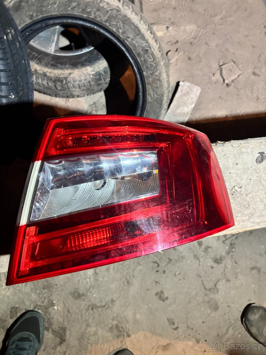 Zadní světlo octavia liftback led
