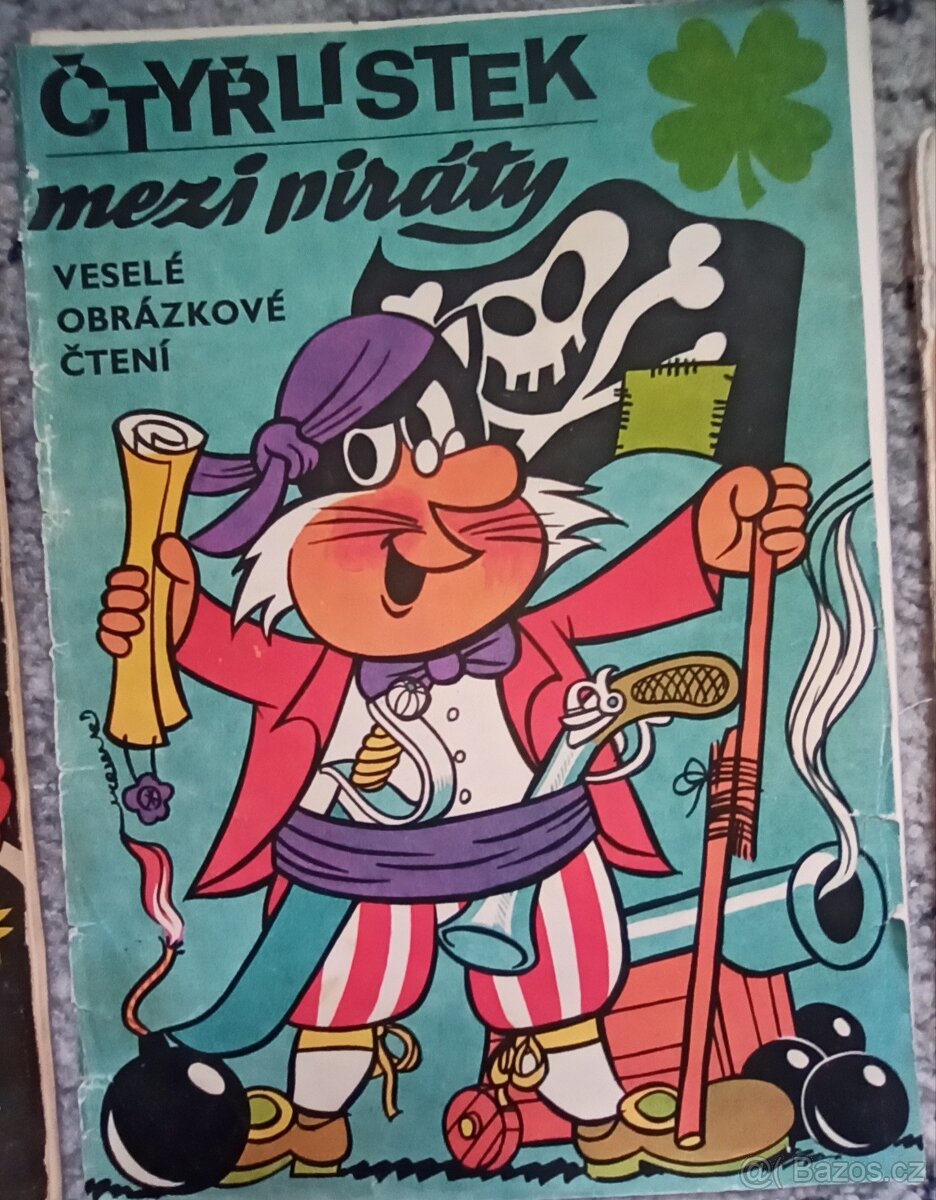 Čtyřlístek první svazky
