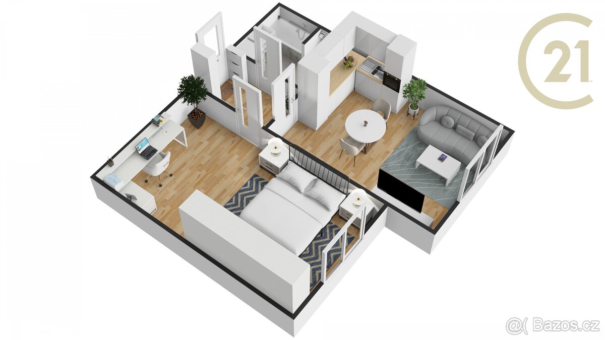 PRODEJ BYTU 2+kk PO REKONSTRUKCI, BEDNAŘÍKOVA UL. BRNO – ...
