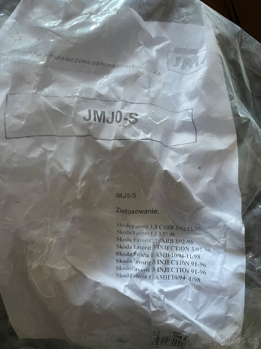 JMJ 0-S Katalyzátor pro SKODA FAVORIT, FELICIA