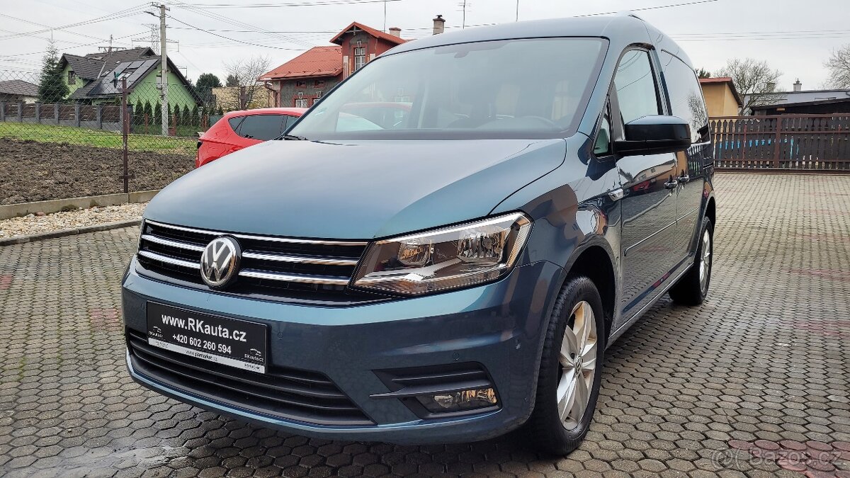 VW Caddy 1,4 TSi 92kW benzín Comfortline 100 000km