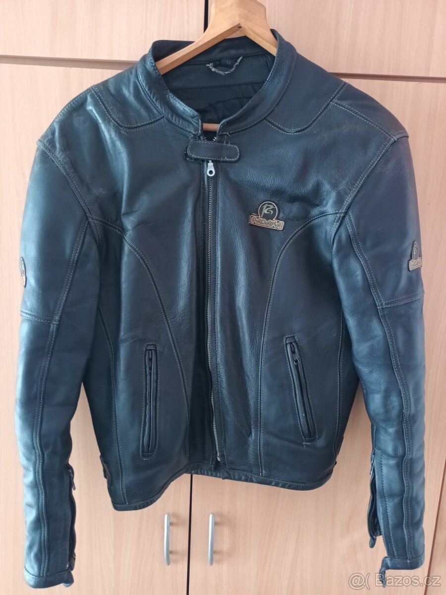 Kožená bunda plus kalhoty
