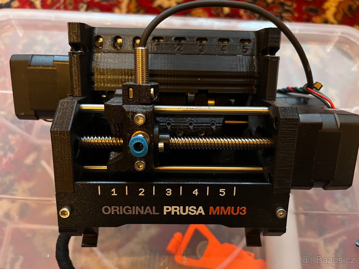 Prusa MMU3 Multimateriál