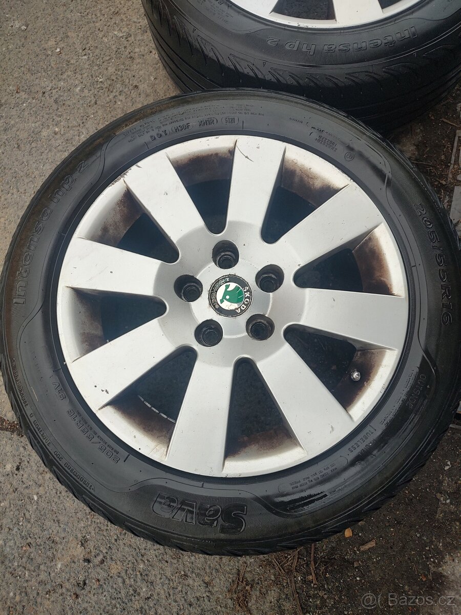 ALU DISKY ŠKODA R16 Originál