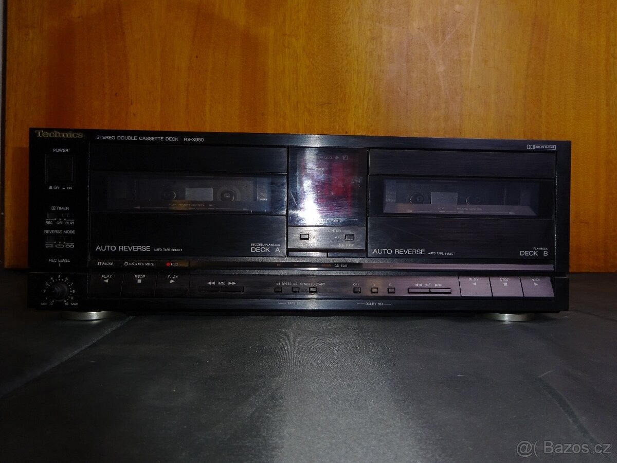 Stereo double cassette tape deck TECHNICS RS-X950